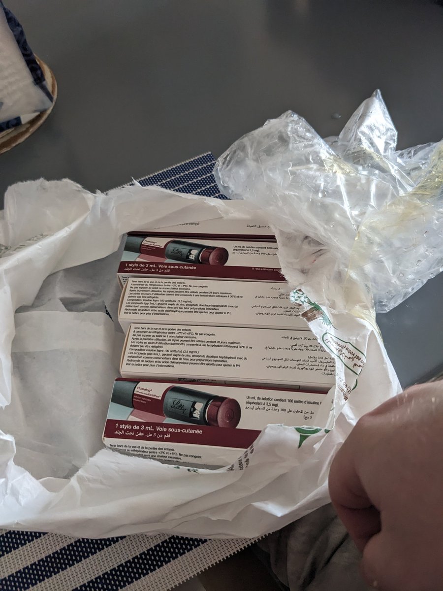 Something you might find interesting.

In Morocco, and many other low and middle income countries, diabetes supplies are sold in smaller quantities. For example, insulin pens sold per pen, not in a box of 5. 

You can also buy needles individually. #insulin4all #diabetes