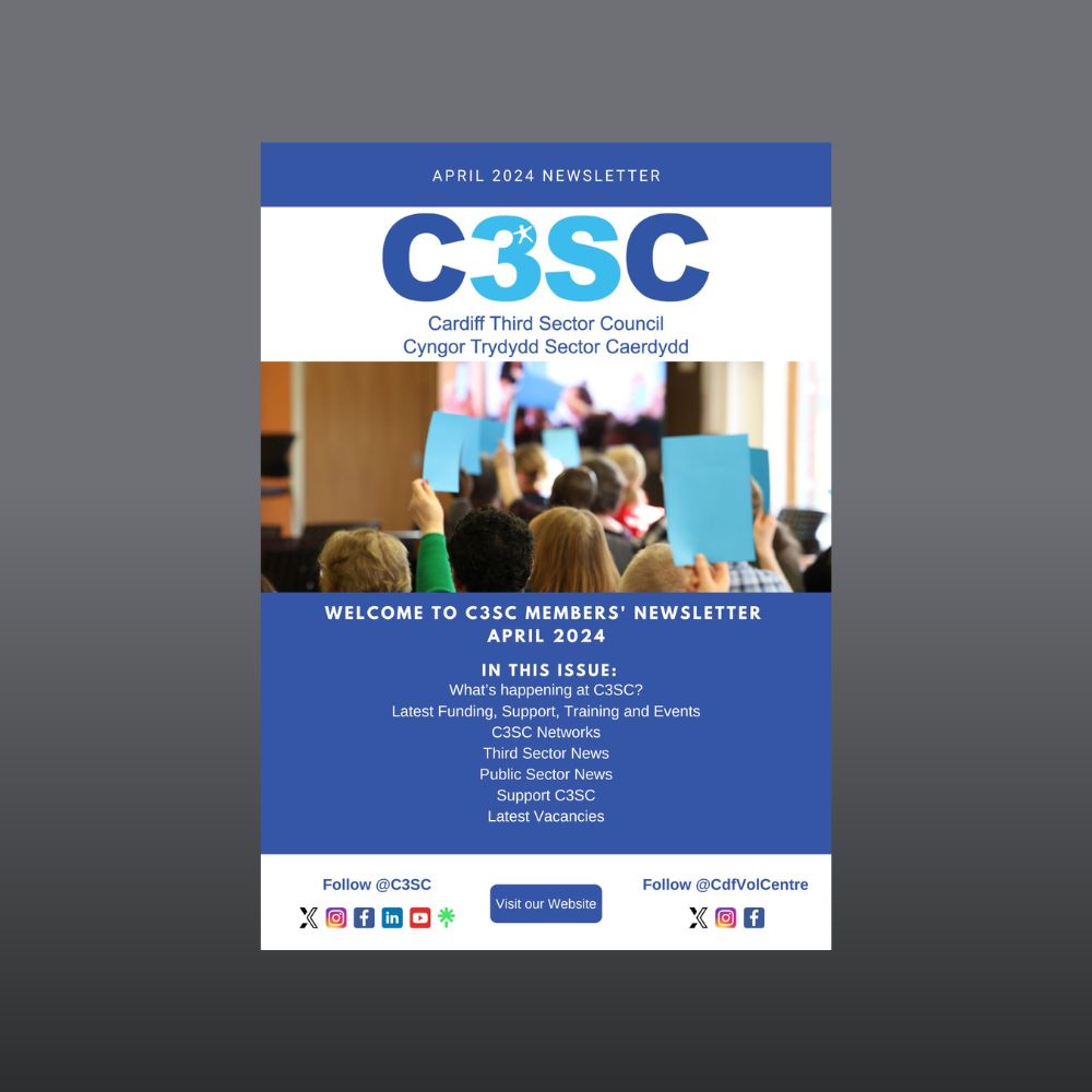 Keep up to date with all things C3SC via our #newsletter. The April 2024 edition is now available to read and features: - A write-up of our #AGM and Members' Forum - Our collaborative #iftar event with @PublicHealthW - All of our #outreach activities @cdfvolcentre - And more!…