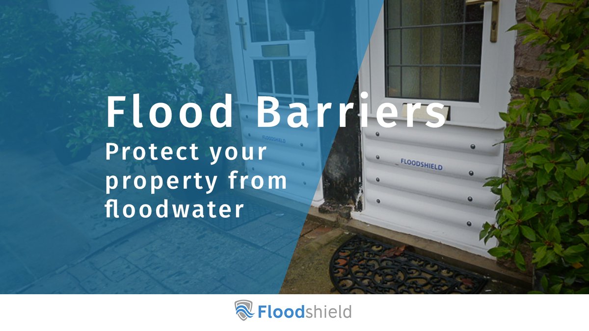 Our range of flood barriers are designed to provide both homes and businesses with the best possible protection against flooding. Find out more floodshield.com/collections/fl… #Floodshield #Floodshielddoorbarrier #protectyourproperty #flooddefences