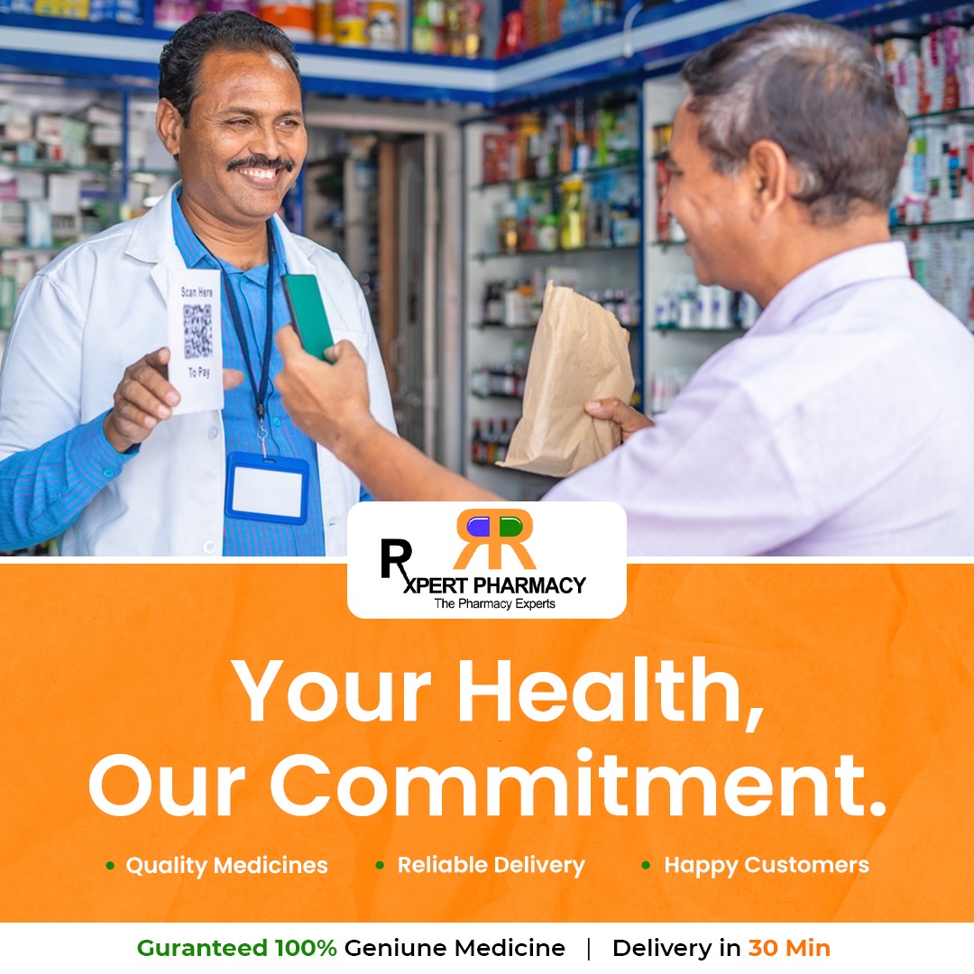 At Rxpert Pharmacy, trust is not just earned; it's our foundation

#doorstepdelivery #offerprice #specialoffer #offeralert #medicines #shopnsave #saveyourmoney #savebig #healthyindia #healthyindiafitindia #healthfirst #healthfirstpharmacy #noida #greaternoida #delhincr #medicine