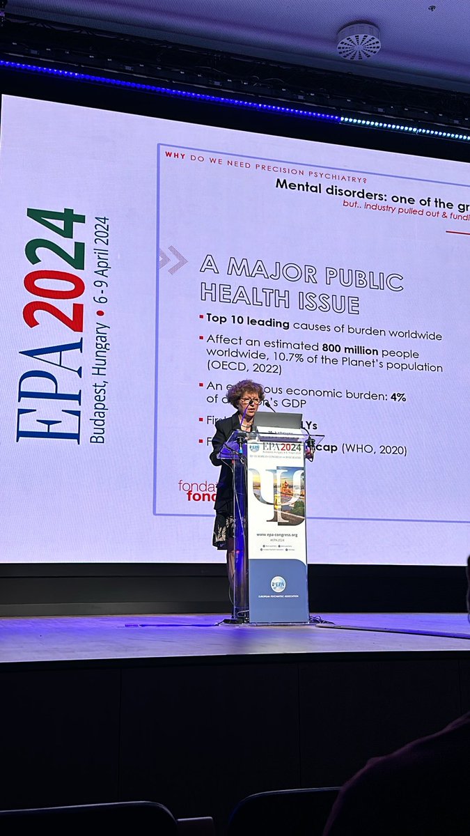 Francesca Cirulli (@franciru1) on Twitter photo Marion Leboyer inspirational talk on precision psychiatry to improve treatment of mental disorders <a href="/EPA2024/">Eastern PA Elite 2024</a> <a href="/ECNPtweets/">ECNP</a> <a href="/LiviaDePicker/">Livia De Picker🌻</a> Marion Leboyer inspirational talk on precision psychiatry to improve treatment of mental disorders <a href="/EPA2024/">Eastern PA Elite 2024</a> <a href="/ECNPtweets/">ECNP</a> <a href="/LiviaDePicker/">Livia De Picker🌻</a>