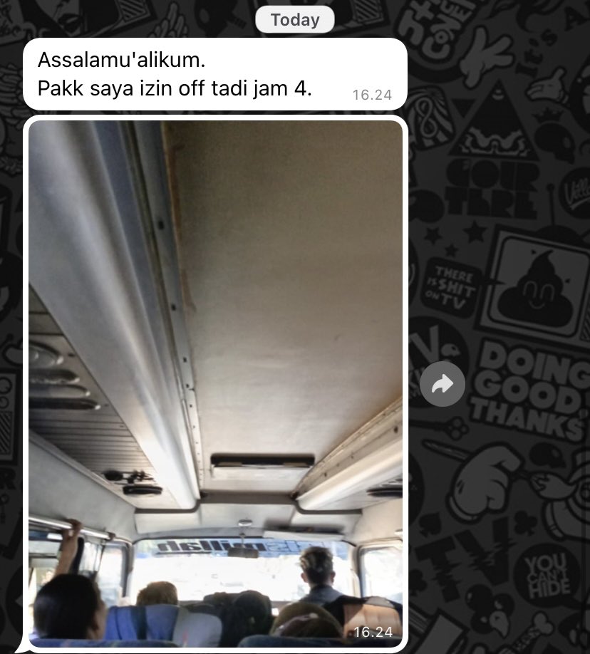 Izin jam 16.00 tapi uda jam 16.24 🫠 ini minta izin apa ngizinin diri sendiri 🌚