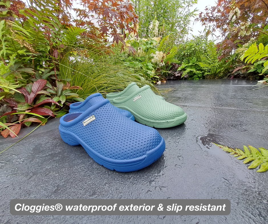 Whatever the weather, our Cloggies® will keep your feet dry, warm & comfy, all day long. Perfect for long days gardening and doing jobs in and around the house 💙💚💗

#cloggies #townandcountryuk #LoveLifeOutdoors #gardening #gardeninguk #gardengloves #gardenfootwear