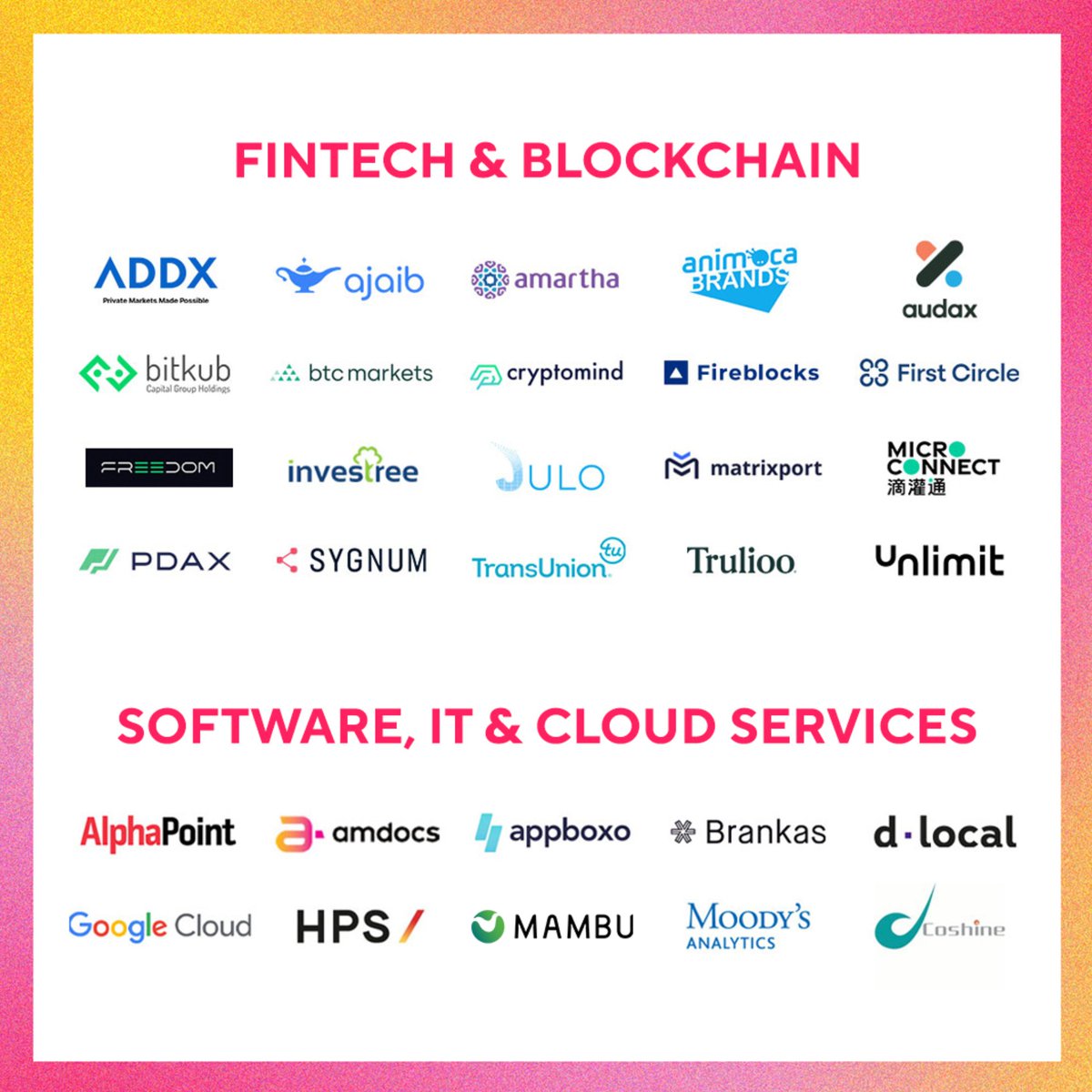 Don't miss your opportunity to network with 3,000+ fintech leaders from Asia and beyond at #Money2020Asia. Swipe now to see some of the attending companies you can connect with! Get USD300 off when you use our exclusive code FINPOW300 at hubs.li/Q02rPgbF0.