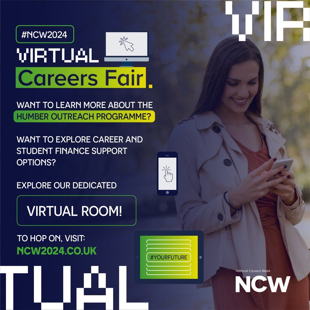 Virtual Careers Fair Explore the great @HOP_Humber Room NOW. buff.ly/43PmZmY #NCW2024 #NationalCareersWeek