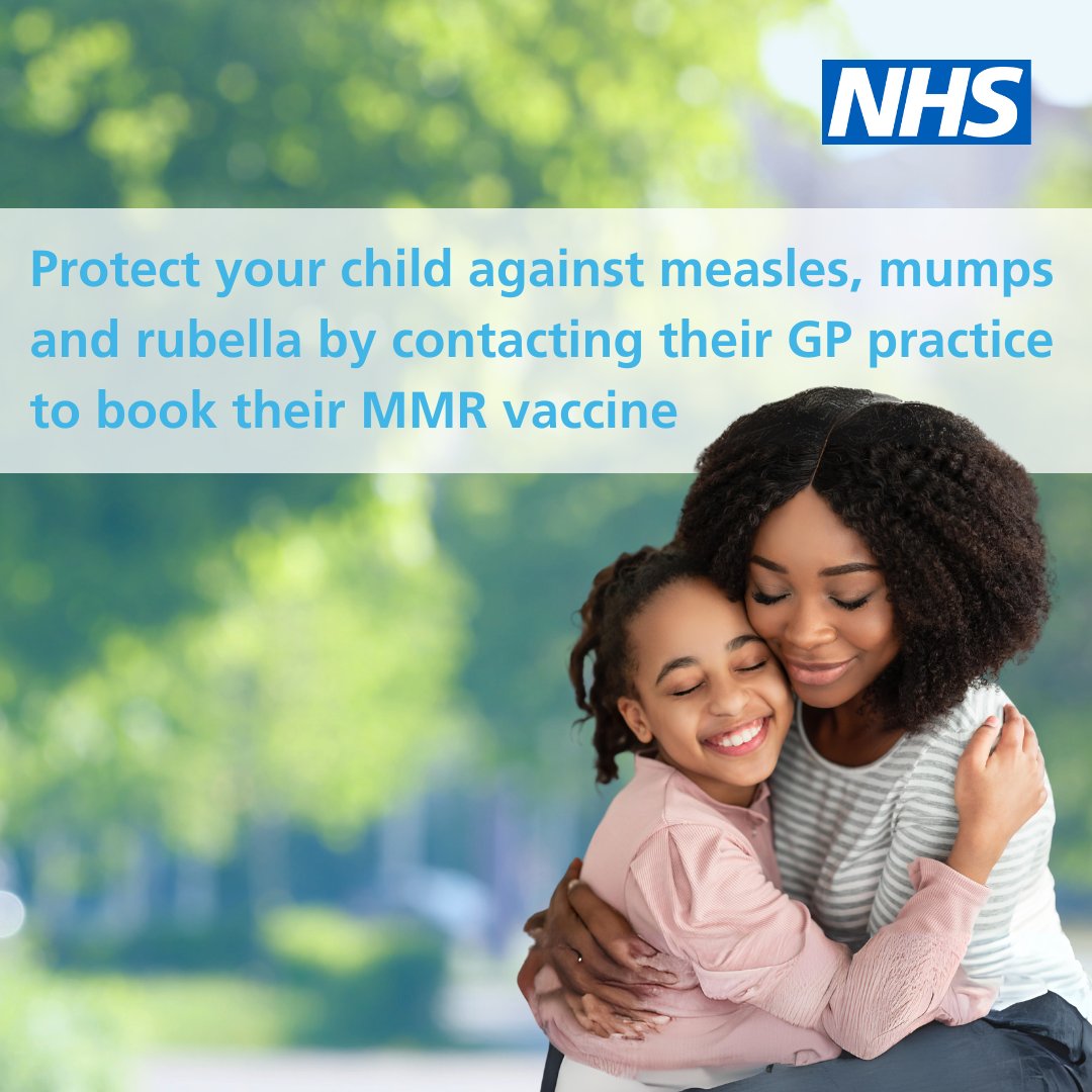 🏫 Schools are back this week! 

But don't forget those all-important up-to-date vaccines to protect your child against infections like measles. ✅

📕 Check your child's Red Book or contact your GP practice to find out and book an appointment.