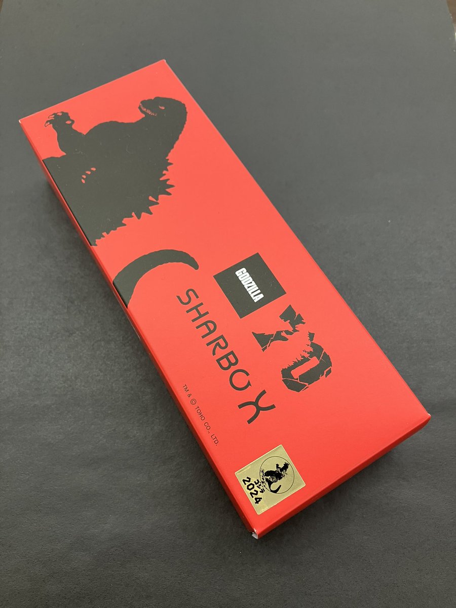 4階文具】限定ゴジラシャーボX販売中です！ 爪痕やモスラがデザイン