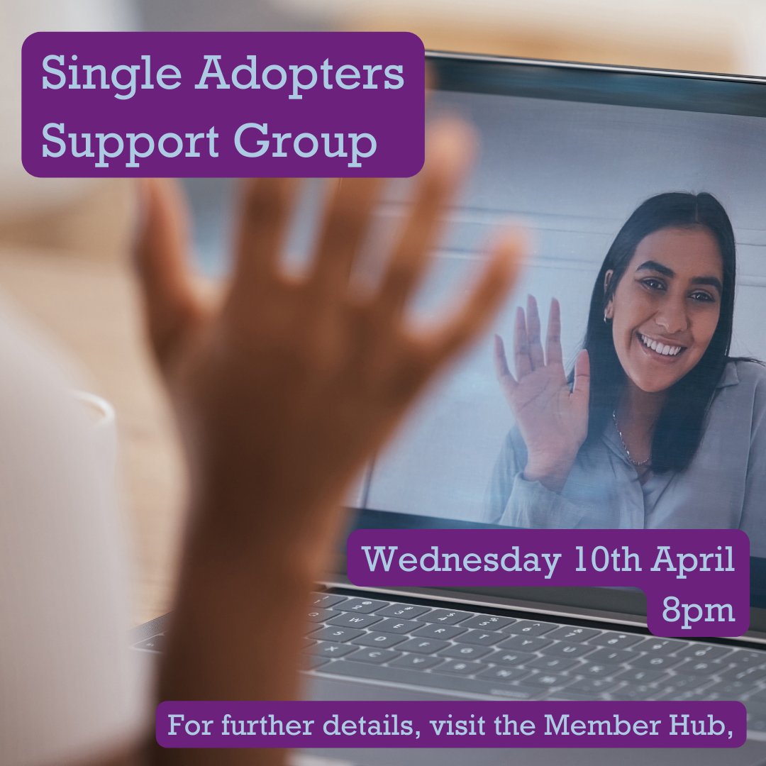 Join our Single Adopters Support Group on April 10th online. Engage in meaningful conversations and receive peer support from others in the WAF community. 🤗 Visit our Member Hub for more info and the Zoom link. 

#WAF #SingleParents #WeAreFamily #PeerSupport