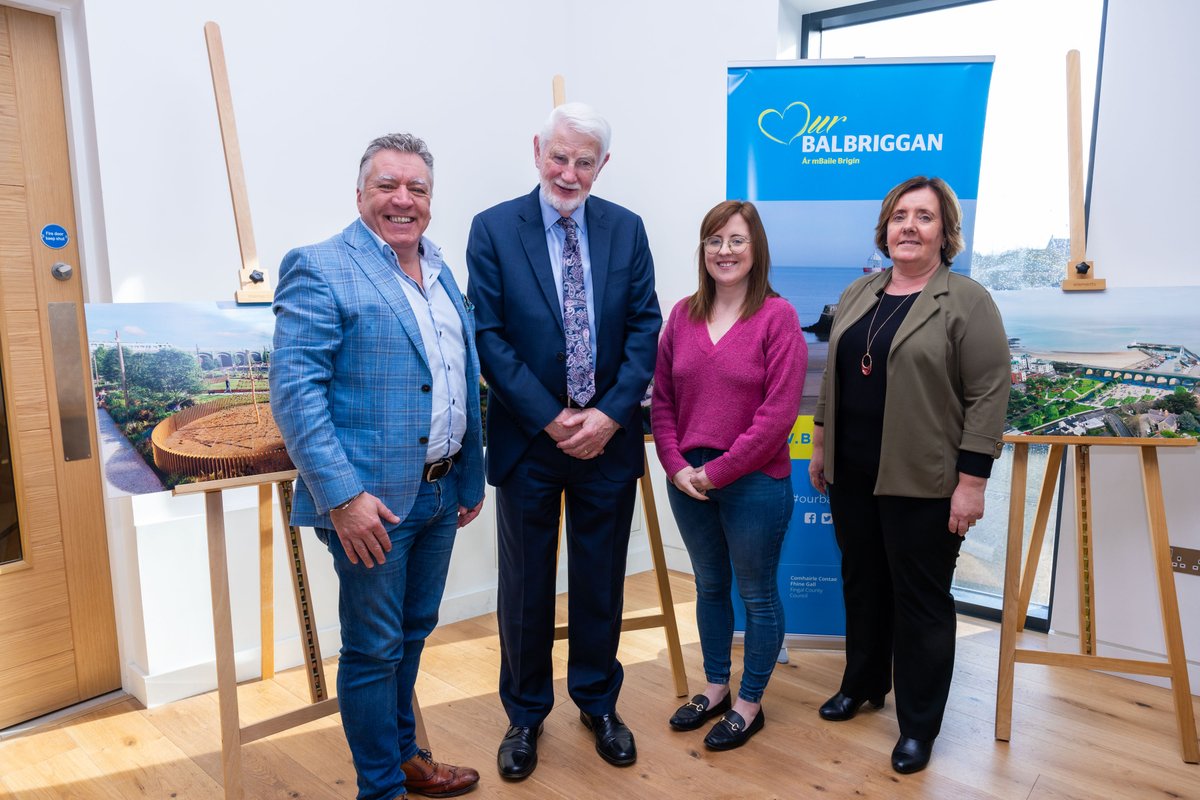 The appointment of Dr David Begg as the new Chairperson of the #OurBalbriggan Leadership Group has been announced by @Fingalcoco “Immense progress has been made to date and I look forward to ensuring the completion of the transformation envisaged in the Our Balbriggan…