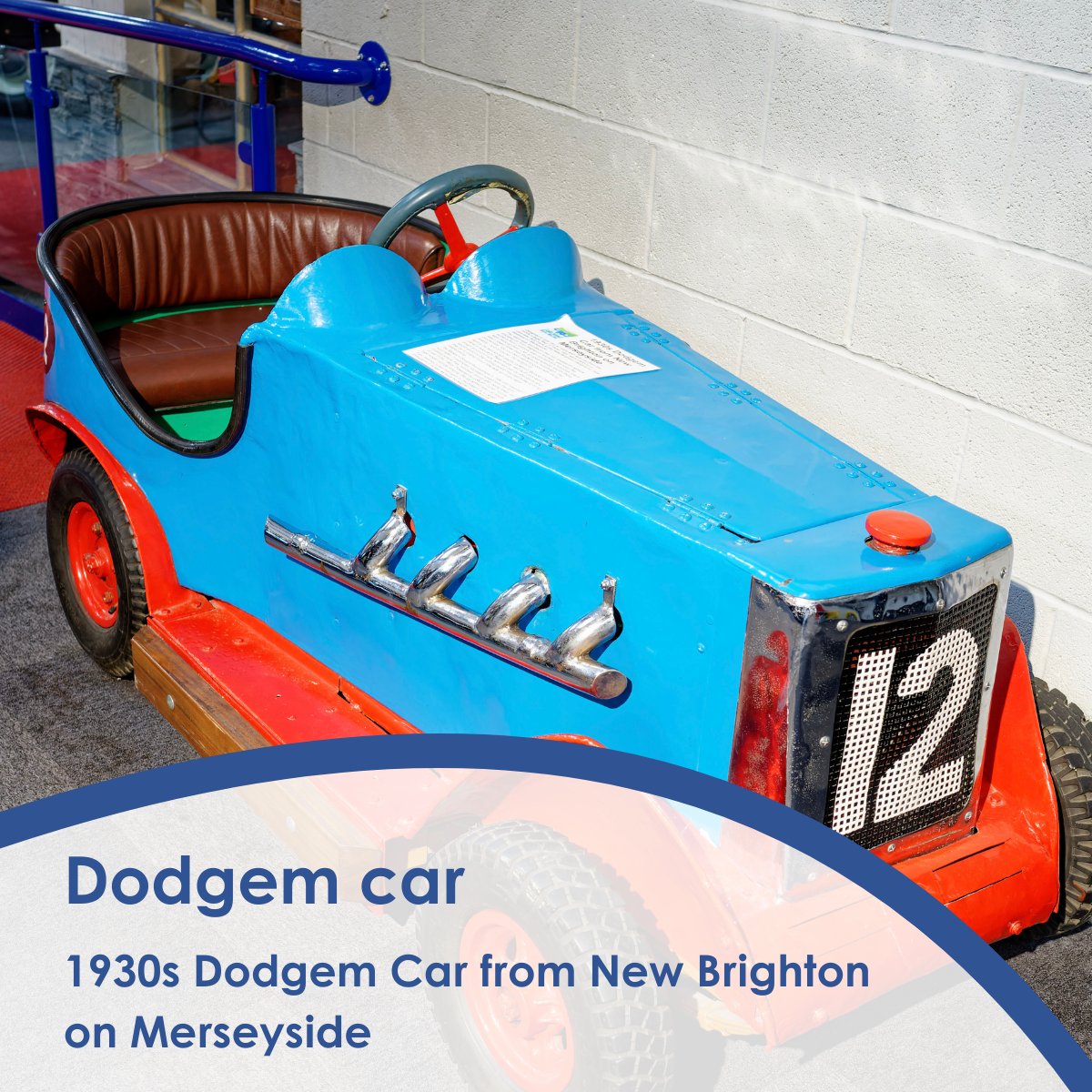 LakeMotorMuseum's tweet photo. Ever seen a #dodgem car like this? ️💨
This beauty, designed in the 1930s, took riders on thrilling (well, 5mph!) adventures at the New Brighton #Fairground!
Did you ride these classic dodgems? Share your #memories! https://t.co/vA9YFY0AvN