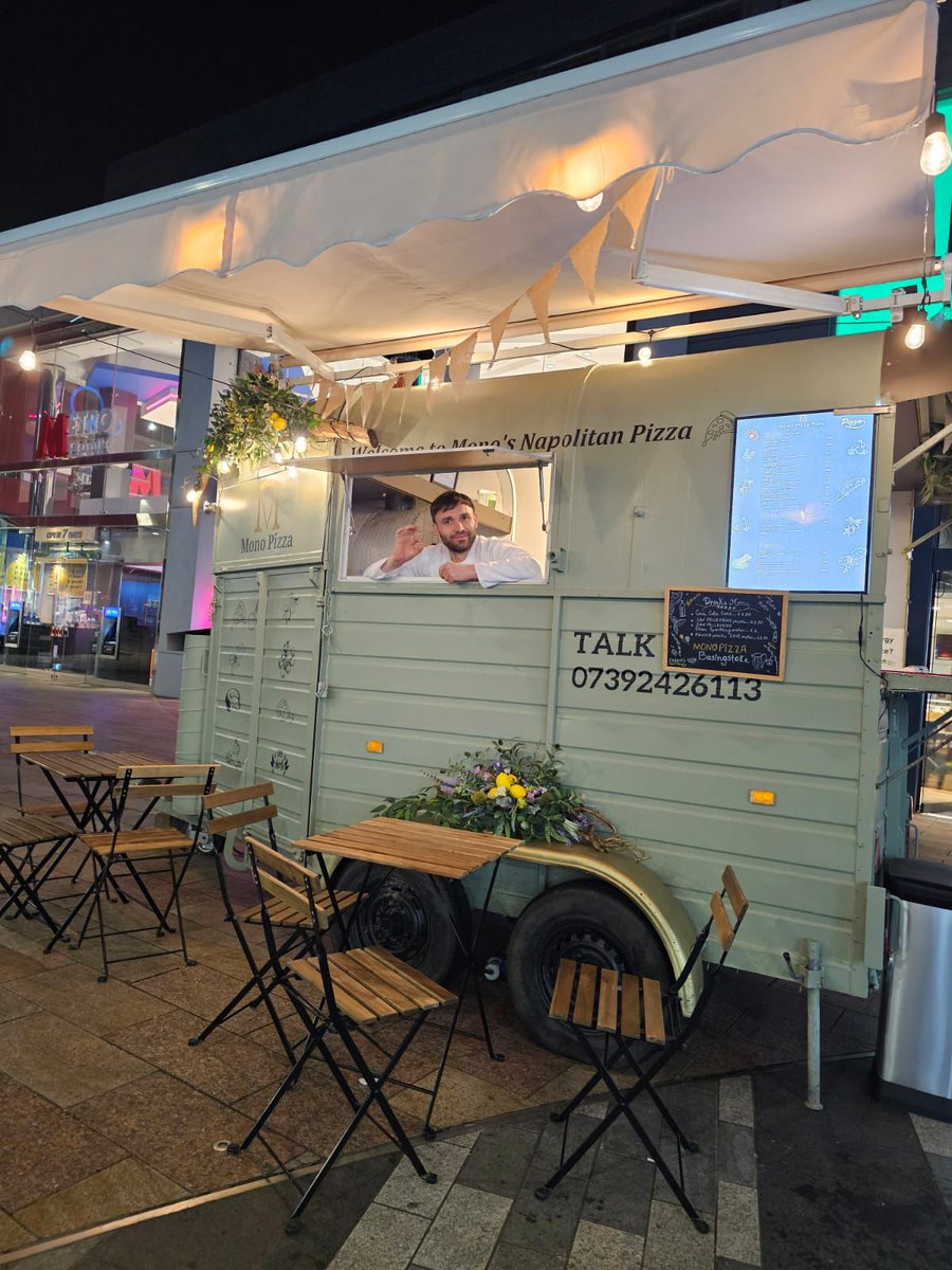 Have you spotted Mono Pizza in Festival Place (outside Superdrug)? Mono Pizza is a family-run Italian pizza business, open seven days a week from 11am to 7pm. #LoveBasingstoke