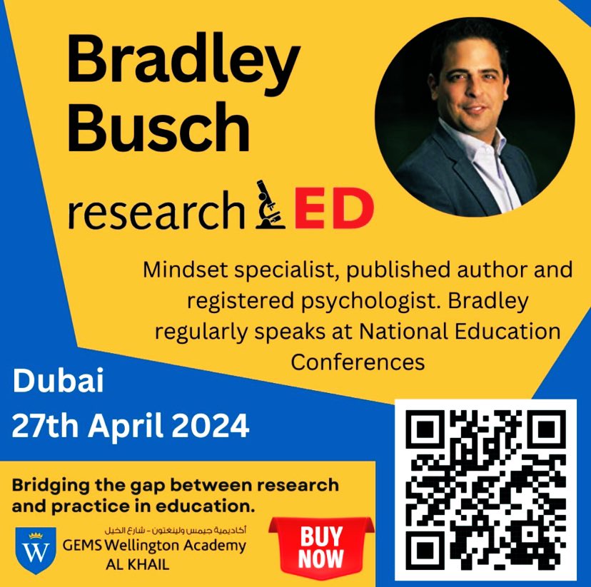 CareersDXB's tweet photo. We are so excited to be a week closer to rED and thrilled to be able to host such an event @gems_khail 

Saturday 27th April - @gems_khail 

Limited tickets remain! So don’t miss out. 

@BradleyKBusch @researchED1 @researchEdhome https://t.co/d5yTBBUNZs