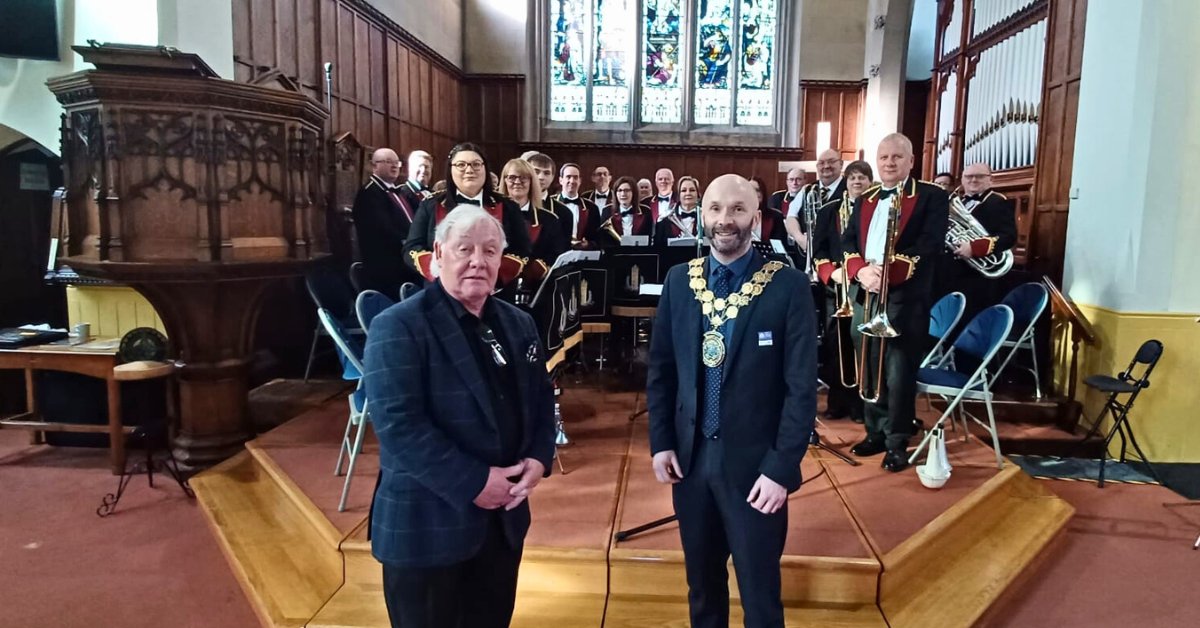 Spring celebrations took place at Lindley Methodist Church as the sound of music filled the hall. Marsh Ladies Choir, which celebrated a win at this year’s Mrs Sunderland Music Festival performed as well as Lindley Band.