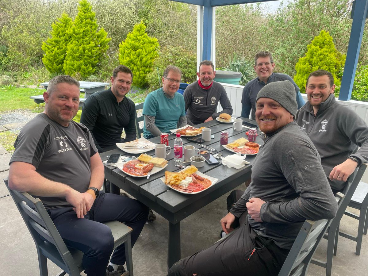 Great to be out with six other #BikeBoatBoot team members on Saturday - Ant, James, Jason, Laurence, Lee and Matt - cycling up in the woods between Pyle and Margam Park. 12.7 miles covered, climbing 1430 feet #cycling #fundraising Just Giving > justgiving.com/page/paul-fear…