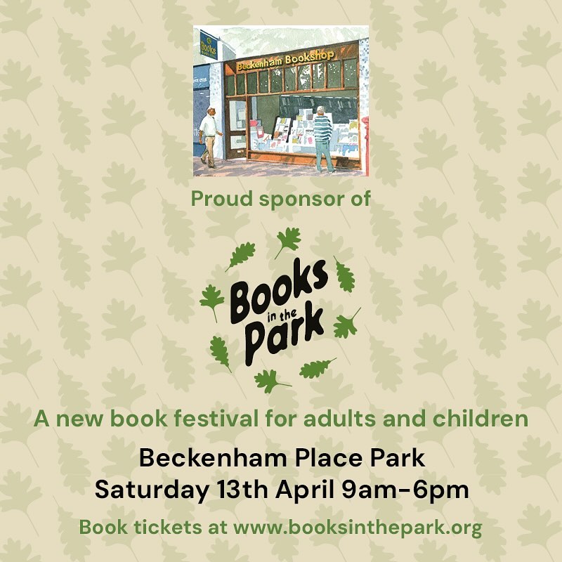 Tickets moving fast but still available for some events, or just pop along and enjoy the glorious wonder and beauty that is Beckenham Place Park. Oh and we will be bringing the bookshop vibes to the mansion! HURRAH! @BeckenhamPlace1 @bppmansion #Lewisham #Beckenham #books #trees