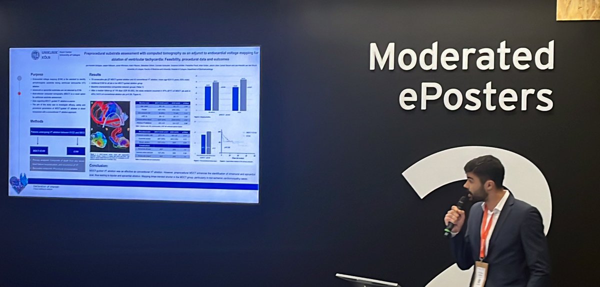Great poster presentation on image integration for VT ablation to facilitate these procedures by Jan Schipper 🎯 @JvdBruck @woerjon @LukerJakob @AriSultanEP #EPeeps #EHRA2024 @AGEP_DGK