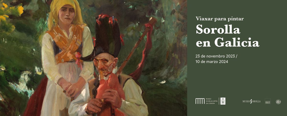 🤩La exposición 'Viajar para pintar. Sorolla en Galicia' se despide con un total de 25.761 visitantes. 👏Desde el 23/11/2023 hasta el 7/04/2024 la muestra, organizada por el @MuseoBelasArtes en colaboración con el @MuseoSorolla, ha tenido una gran acogida. #CentenarioSorolla