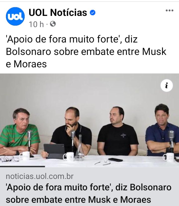 Não preciso ser vidente pra perceber até onde vai os tentáculos da extrema direita. Parem de romantizar que está tudo bem.