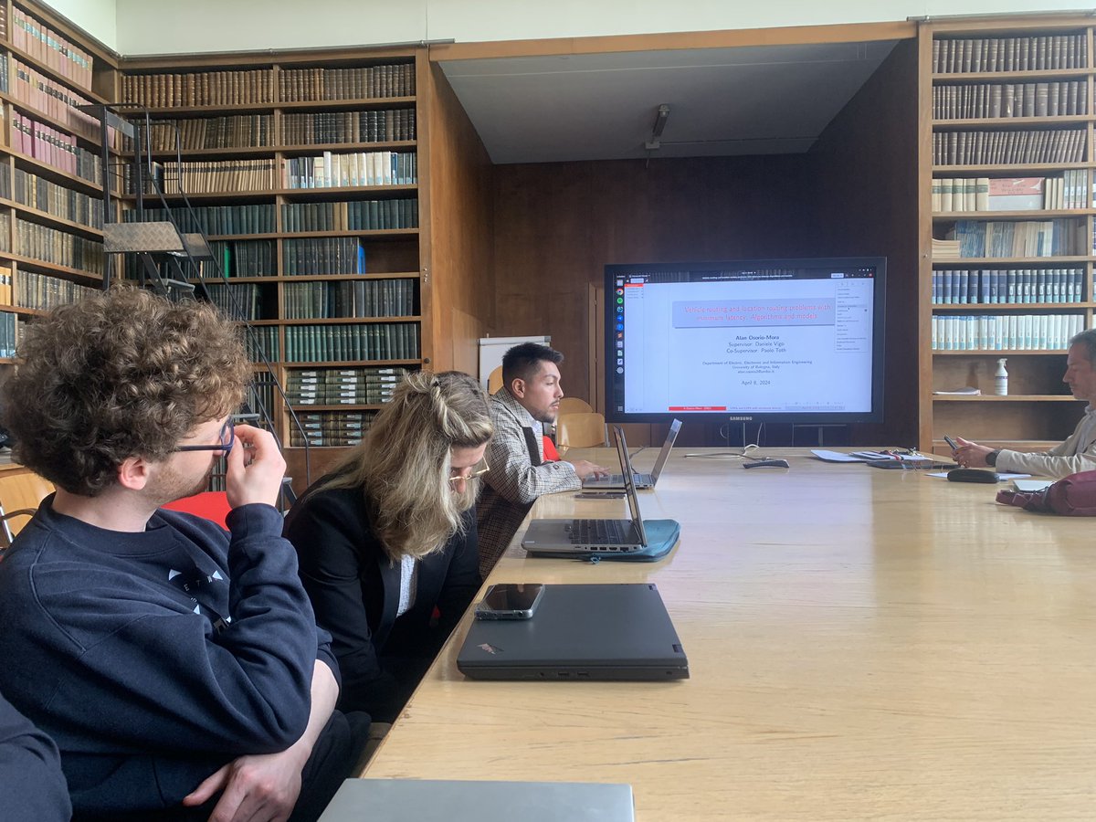 And … dulcis in fundo, Alan Osorio defends … congrats to all candidates was a pleasure having them in bologna … to see them flying away …