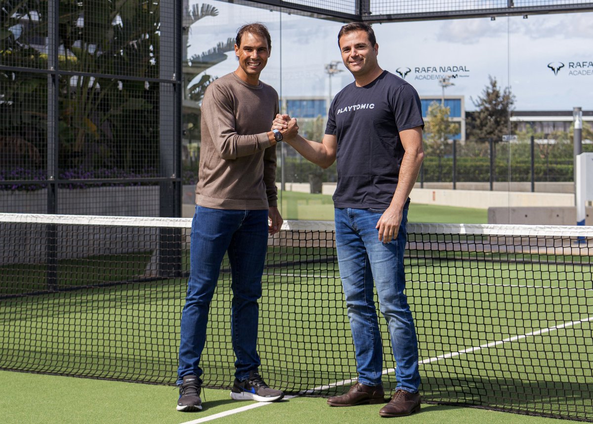 Muy contento asociarme con Playtomic. Logra unir a tenis y padel haciendo accesible estos deportes a todo tipo de personas sin importar la forma física o el nivel de juego. 
Acercar a todo el mundo al deporte, demostrado que tiene un impacto positivo en la sociedad 👍🎾