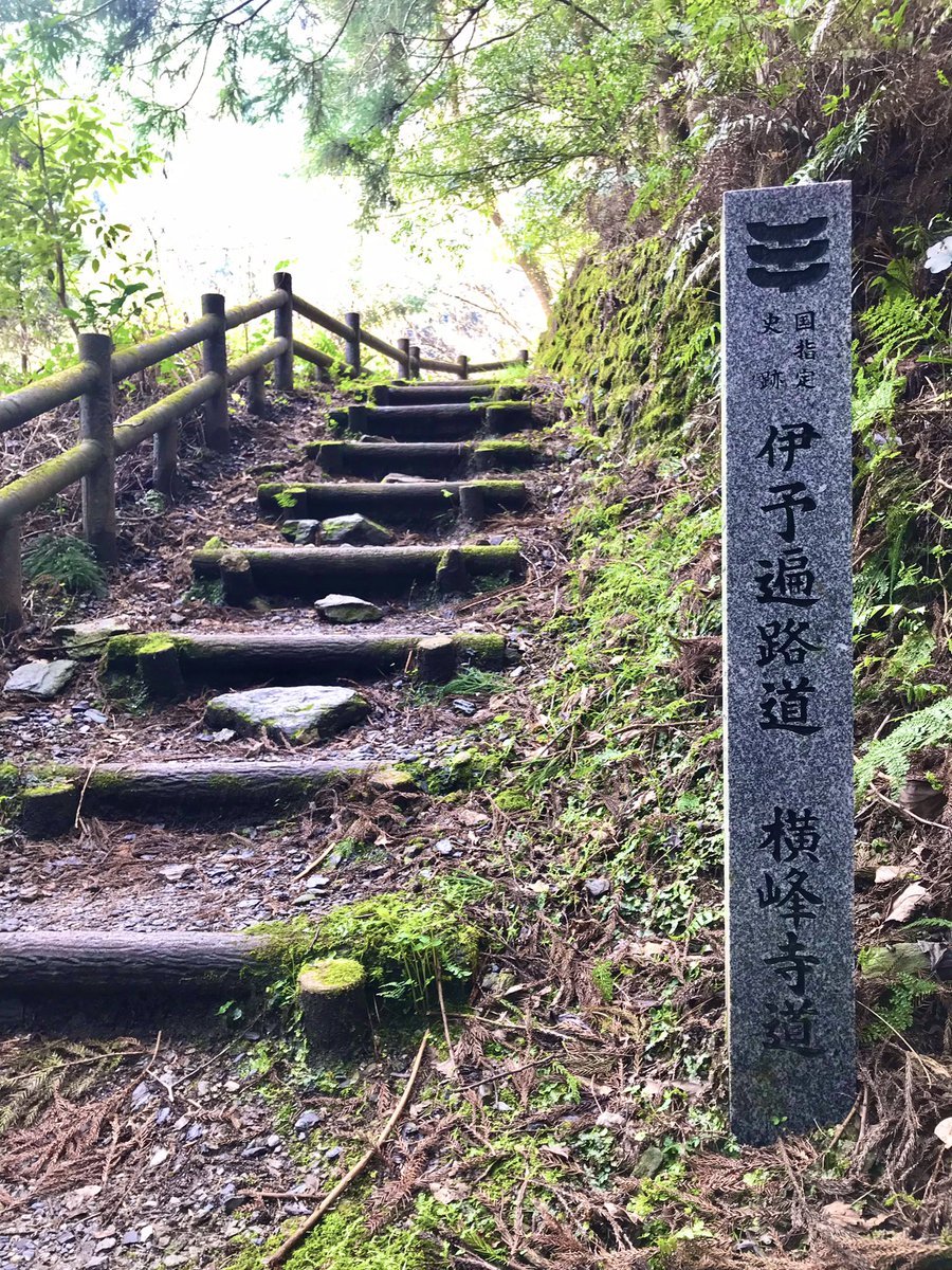 tk1031tk's tweet photo. 昨日は愛媛県にある四国霊場60番札所、横峰寺に行って来ました。遍路ころがしと言われてる難所の遍路道にチャレンジ！
本堂までは２.２㎞。そのまだ先にある奥の院まで https://t.co/CZdrVQ6h2V