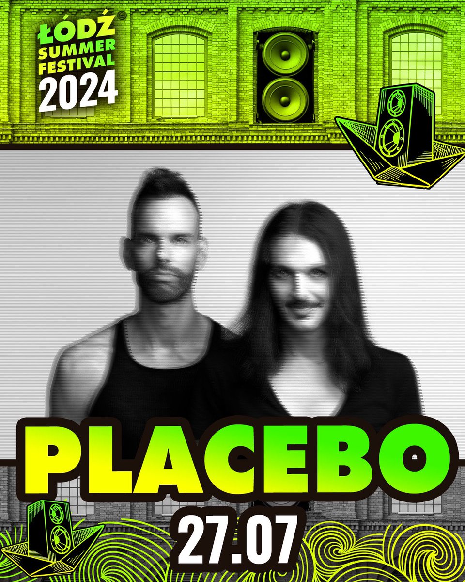 Placebo wystąpi 27 lipca na Łódź Summer Festival 🔥