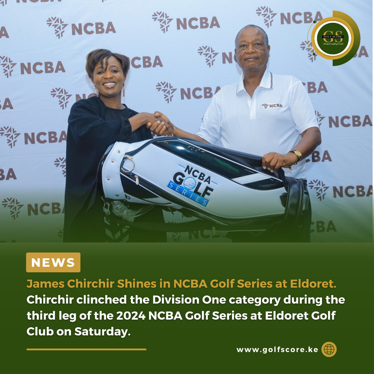 GolfScoreKe's tweet photo. James Chirchir Shines in NCBA Golf Series at Eldoret
Read more: https://t.co/s6mOlAOsxW
@NCBABankKenya
#EldoretSportClub
#JamesChirchir
#NCBAGolfSeries2024
#GolfScore
#UltimateGolfingGuide https://t.co/VK9SasI912
