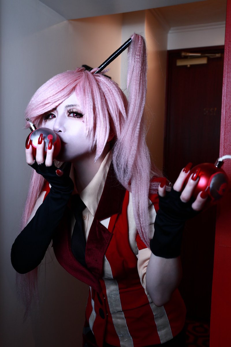 HazbinHotel /CherriBomb🍒💣

榴散弾を食らいな！

#hazbinhotelparty 
#コスプレ　#HazbinHotelcosplay 
📷@padawan_c