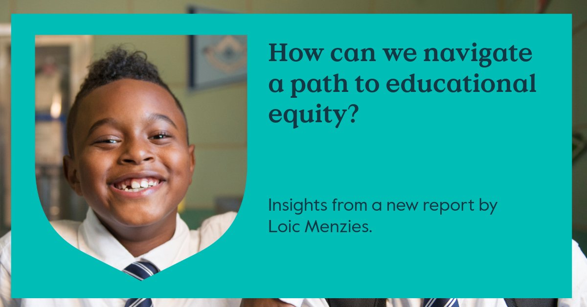 Three big questions from @LoicMnzs in a new report: 1. What information do we need to navigate the way to educational equity? 2. How can we use data to navigate to educational equity? 3. How can obstacles to educational equity be dismantled? More at➡️cambrid.ge/equity