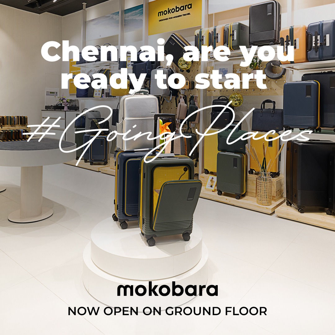 Calling all trendsetters in Chennai! Your favorite Mokobara bags are now available at Phoenix Marketcity! 🛍️ Explore the latest collection and start your journey in style.

#Mokobara #NewArrival #FashionForward #PhoenixMarketcity #Chennai #shopnow #goingplaces