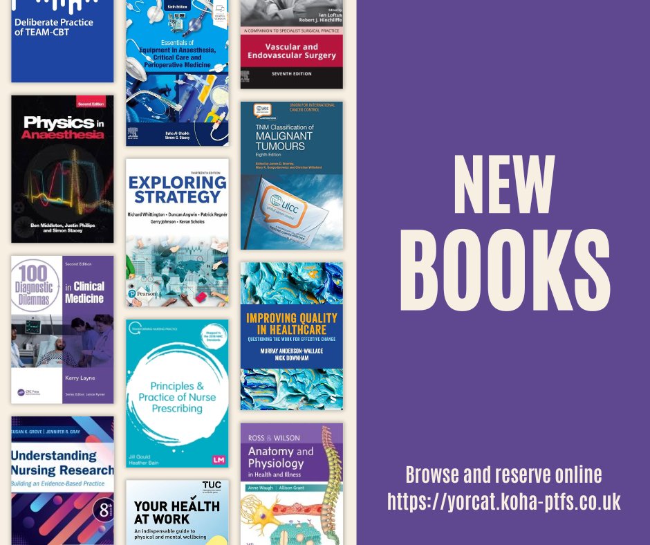 Brand new books now available to borrow for our libraries 🤩 Browse and reserve online: yorcat.koha-ptfs.co.uk