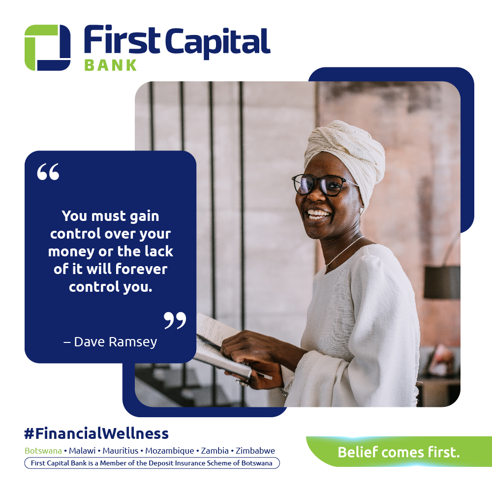 Don't let money dictate your life; take charge & lead your finances where you want them to go! 💪

#FinancialWellness #BeliefComesFirst #FirstCapitalBank