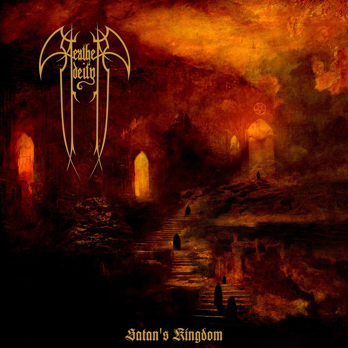 Coming later this year from Cult Never Dies...

HEATHEN DEITY: SATAN’S KINGDOM

The second album by one of the UK’s most devastating black metal bands. For fans of: Gorgoroth, Endstille, Hecate Enthroned, Marduk, Setherial, early Mayhem.
Cover art created by David Thiérrée.