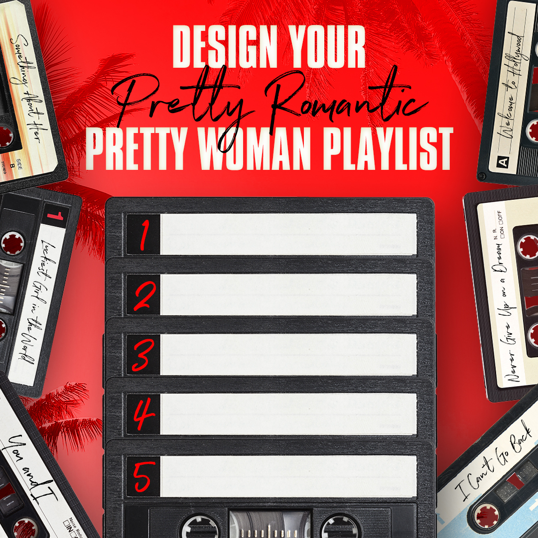 What 5 romantic songs would be on your playlist? ❤️ #PrettyWomanTheMusical