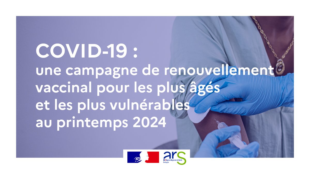 #vaccination 💉l Du 15.04 au 16.06, nouvelle campagne de vaccination contre le #COVID19 à destination des personnes les plus fragiles, afin de les protéger durant toute la période estivale, et les Jeux olympiques & paralympiques, jusqu'à l'automne : ℹ️ urlz.fr/qbkH