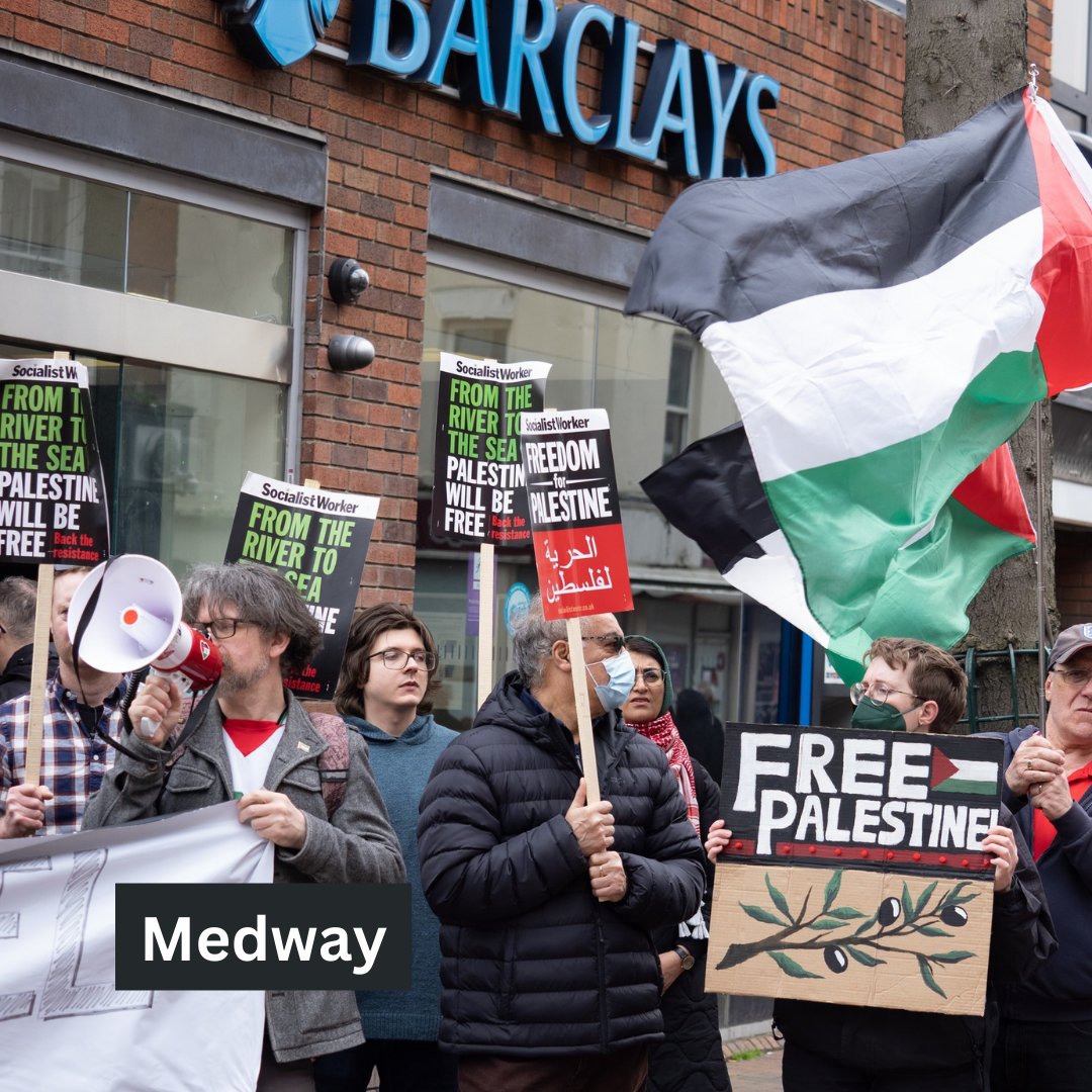 Over the weekend people took part in local actions for Palestine in towns and cities across the UK. They demanded the UK government #StopArmingIsrael and call for a permanent #CeasefireNOW to #StopGazaGenocide.