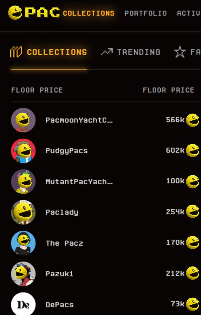 fluffyonEth's tweet image. Somewhere, in another dimension, $PAC NFTs are king!

@Pacmoon_