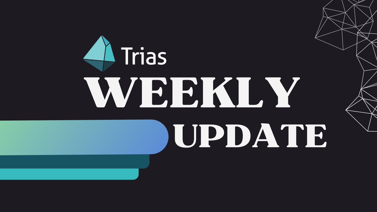$Trias Weekly Updates (Apr 1- Apr 7, 2024) 🔸#Trias website has been optimised for smoother browsing. 🔸@TriathonLab and @gate_io have a series of joint events coming up. 🔸@TusimaNetwork Galactic campaign offers a 15% power boost for those who deposit $TRIAS Check more:…