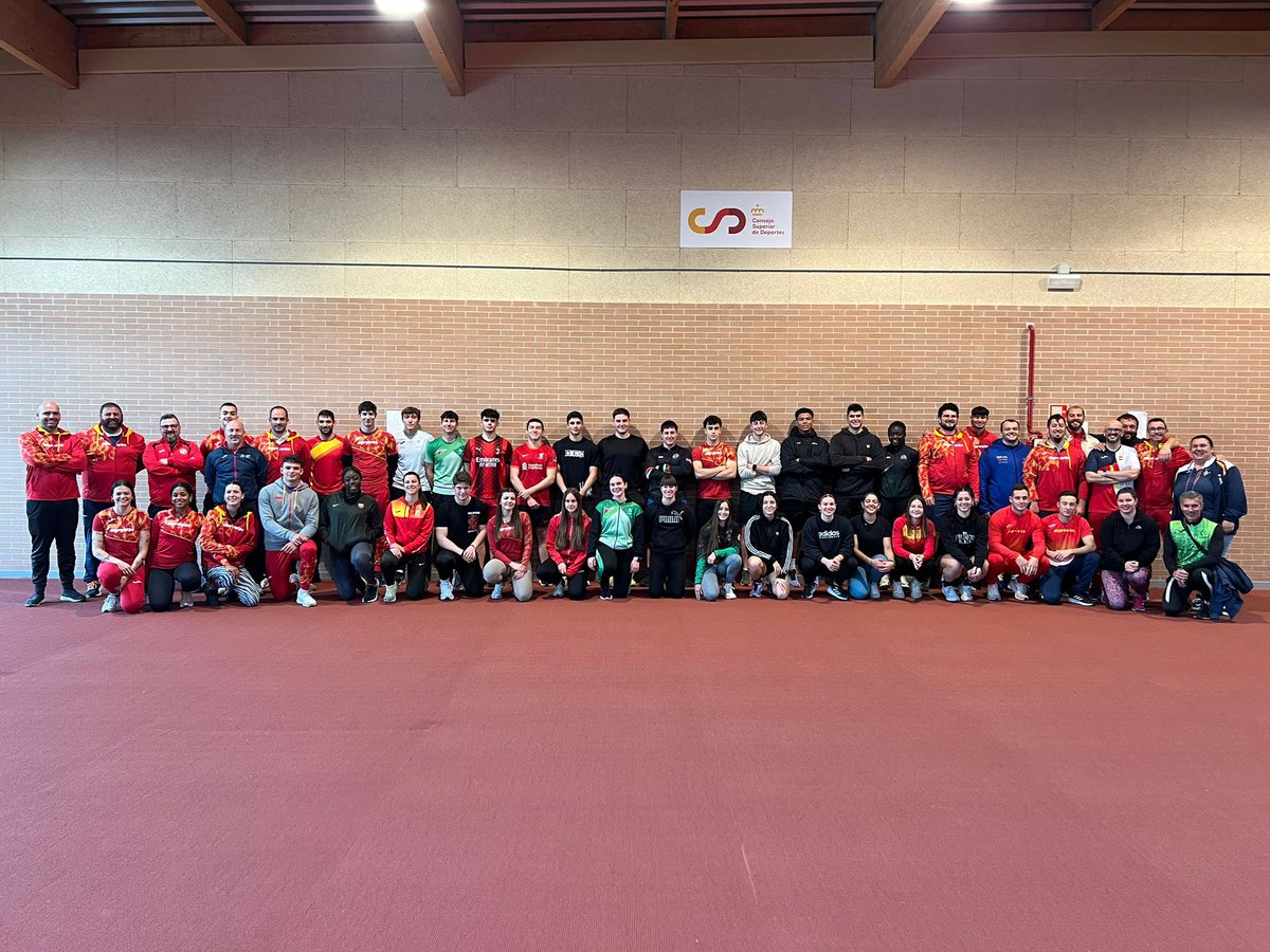 Concentración Nacional de Seguimiento y Tecnificación PNTD 🇪🇸 Lanzamientos - Grupo "Teamwork" Jabalina. Gracias a tod@s!!! Seguimos💪