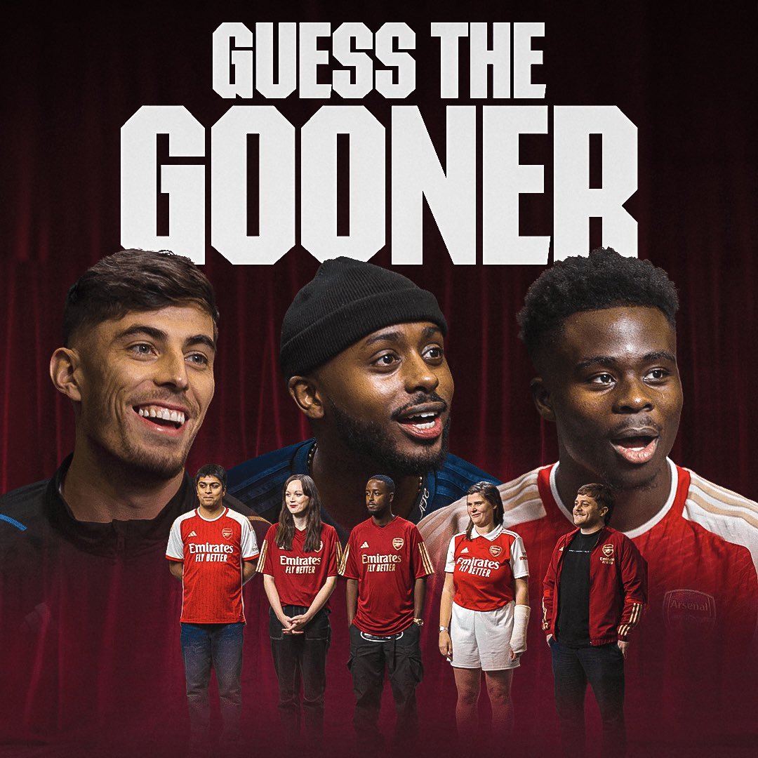 Calling all Arsenal gang! Guess the Gooner is back again and we are looking for people to be in the line up? 👀 Send a video of why you want to do it to casting@arsenal.co.uk let us know why you think you're the best person for the job 👊🏿 #AFC #COYG