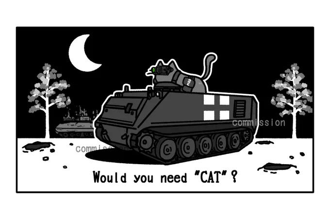 ウクライナの方より
「私の仕事を描いて欲しい!」
とのcommissionを頂きました
🩹🐱🚑 