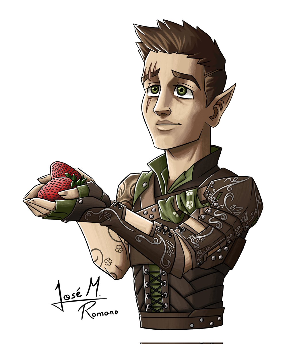 JoseMiguelR1997's tweet image. "I'll stand in front of people. That's my job."

#dndtwitter #dndbeyond #dndfanart #dndcharacter #dnd #dungeonsanddragons #criticalrole #criticalrolefanart #orym #orymoftheairashari #liamobrien #fanart #digitalart #strawberry #halfling #fighter #pride #tattoo #greeneyes #short