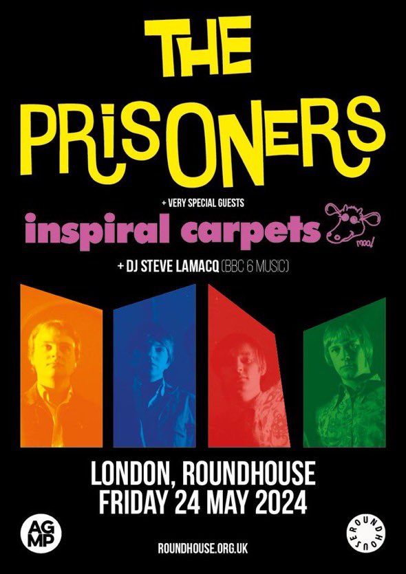 We’re honoured to be sharing the stage with one of the bands we most admired back in the 80s. The Prisoners were a MASSIVE influence on @inspiralsband. We’ll be supporting them at their @RoundhouseLDN gig on Friday 24th May. Tickets on sale now xxx seetickets.com/event/the-pris…