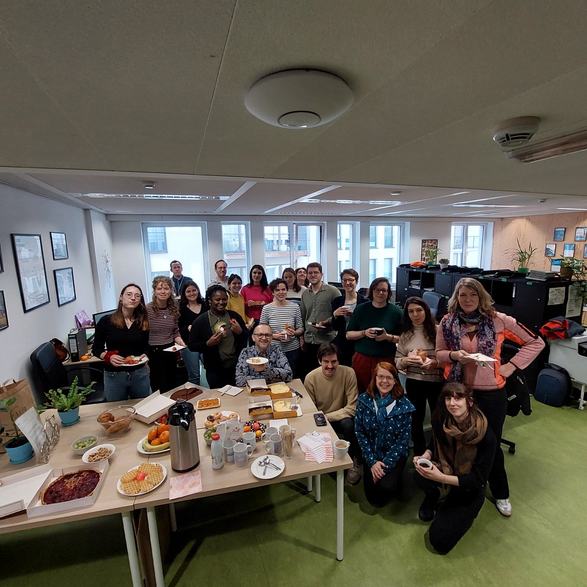 ECF held a celebratory staff breakfast today for the signing of the European Declaration on Cycling! ☕️🥐 It marks one of ECF’s most important advocacy successes and sets the stage for delivering many positive and lasting impacts for years to come. 🚲 🔗tinyurl.com/3syjt7p4