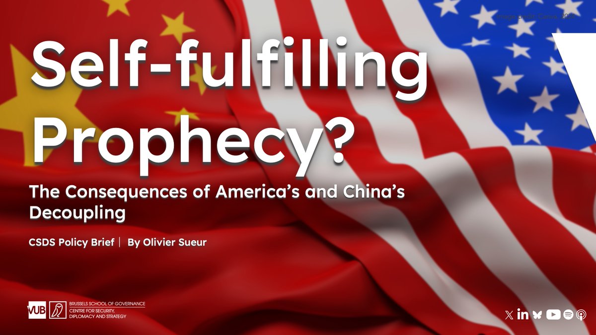 'China has skilfully used access to its domestic market to court the “Global South” and regional players, while the United States is starting to understand that its logic of restrictive measures has strong limitations', writes @SueurOlivier Read now🔸 csds.vub.be/publication/se…