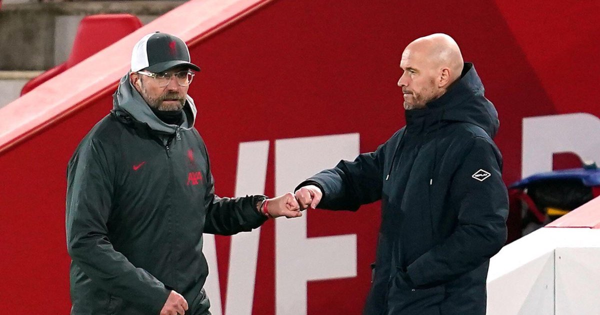 🚨WINS since August 2022 for their clubs: Ten Hag - 63 Klopp - 62 Thought this was a very, very interesting stat..