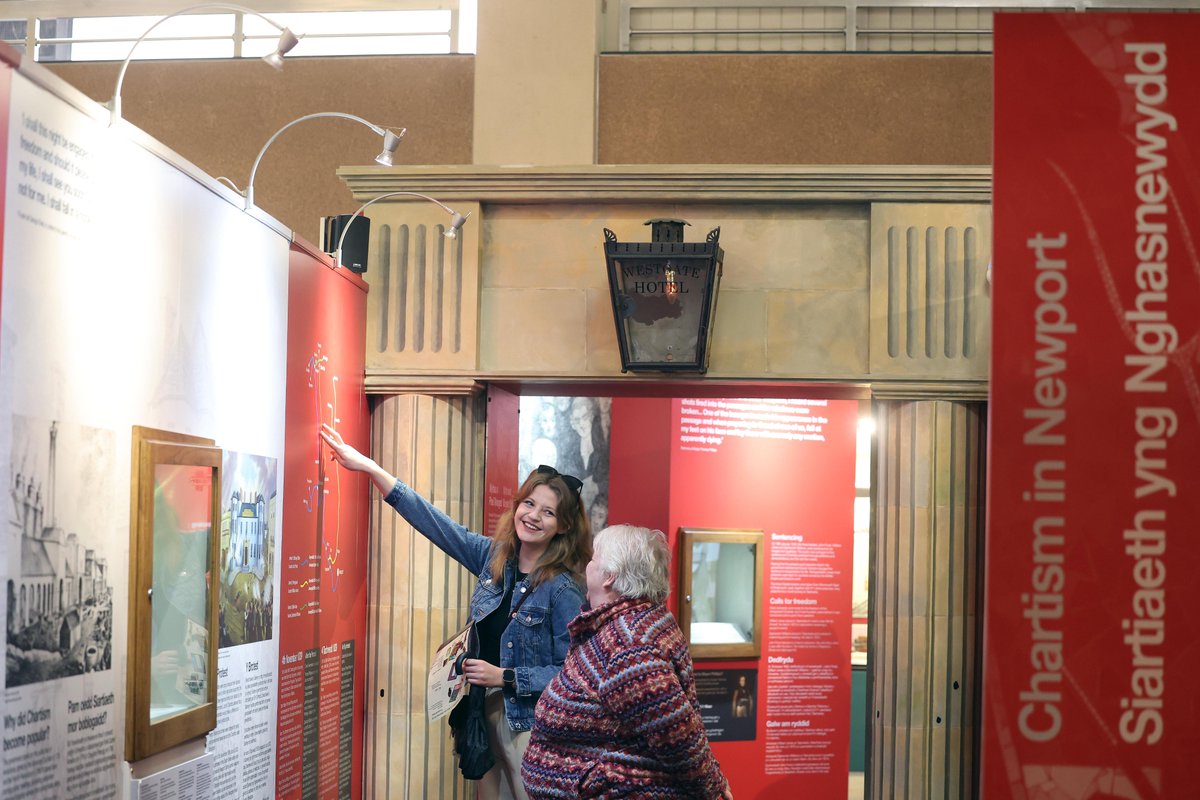 Did you know? Newport Museum and Art Gallery is now offering 20 minute Introduction Tours to get an overview of the displays and discover some of the highlights. Every Friday at 11am and Saturday at 11am and 2.30pm. Meet at the Museum & Library Information desk on floor 1.