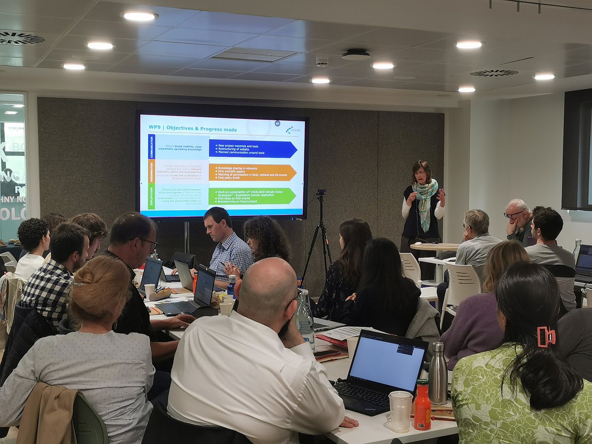 👐  We are excited to be in #Barcelona for our #LOCALISED project meeting. We just started diving into project management activities and actions to implement ... Looking forward productive and engaging days ahead!
🧑‍🦰🧑‍🦰 <a href="/katja_firus/">Katja Firus</a> @ilaria_lener
#T6Ecosystems #ProjectManagement