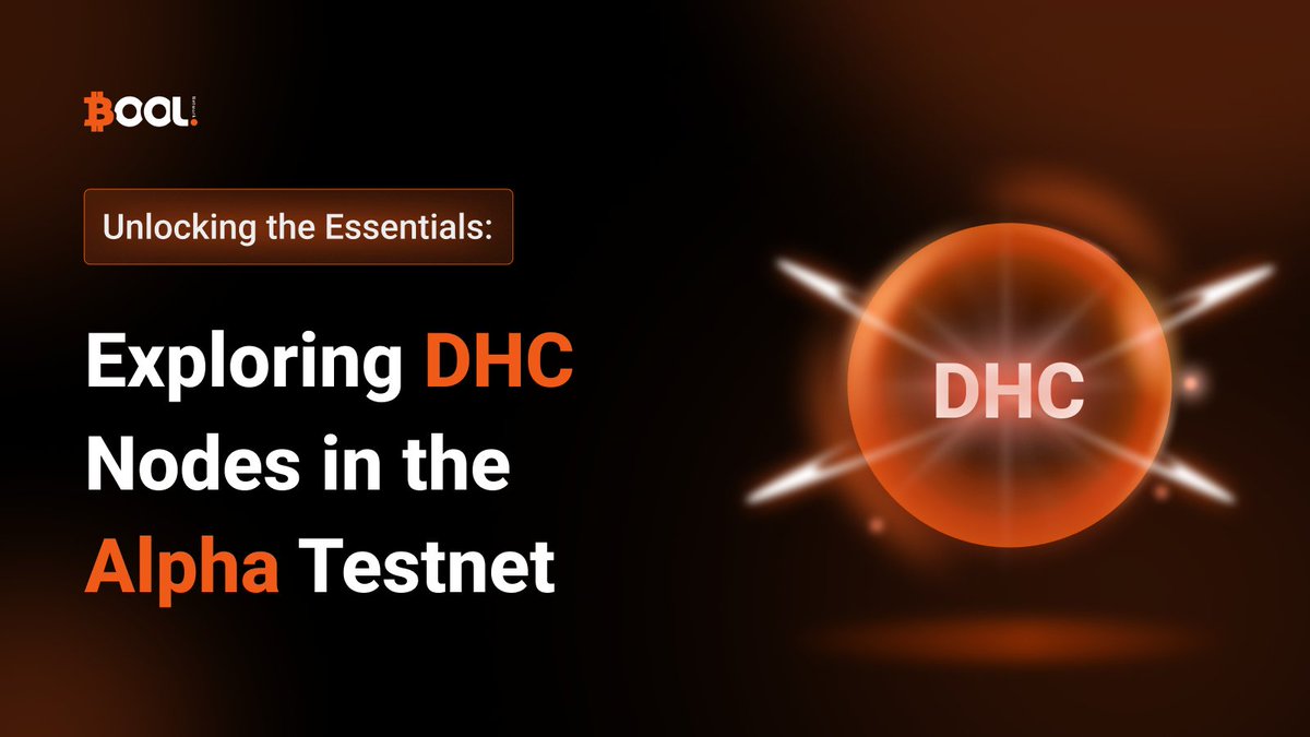 Dive deep into the advantages of DHC Nodes and unlock their potential value by reading this article. Join us now to explore the DHC Nodes in the Alpha Testnet! #BoolNetwork 🔗: medium.com/@boolnetwork/u…