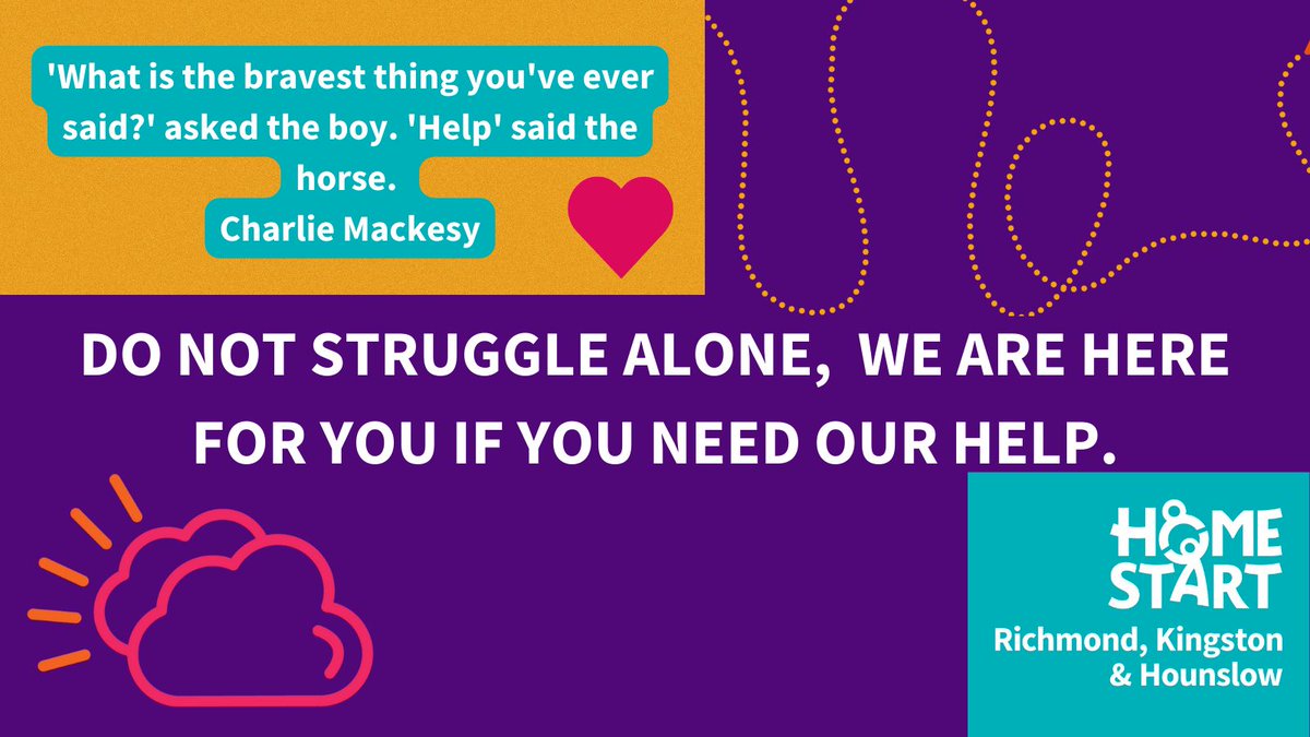 Parenting can be magical, uplifting and rewarding…but it can also be the hardest job in the world!

Get support here: ( homestart-rkh.org.uk )

#HowAreYouMum #HowAreYouDad #DontStruggleAlone #RichmondFamilies #KingstonFamilies #HounslowFamilies